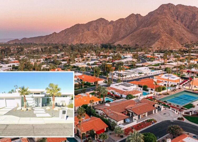 Palm Springs sees home prices plummet as market finally cools off