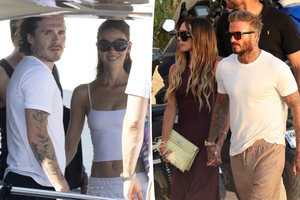 Brooklyn Beckham risks awkward run-in with parents David and Victoria during France getaway