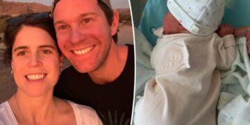 Princess Eugenie welcomes third baby with husband Jack Brooksbank: ‘Beyond in love’