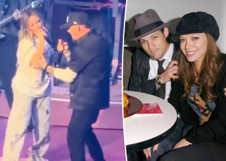 Hilary Duff reunites with ex Joel Madden for surprise duet 20 years after split