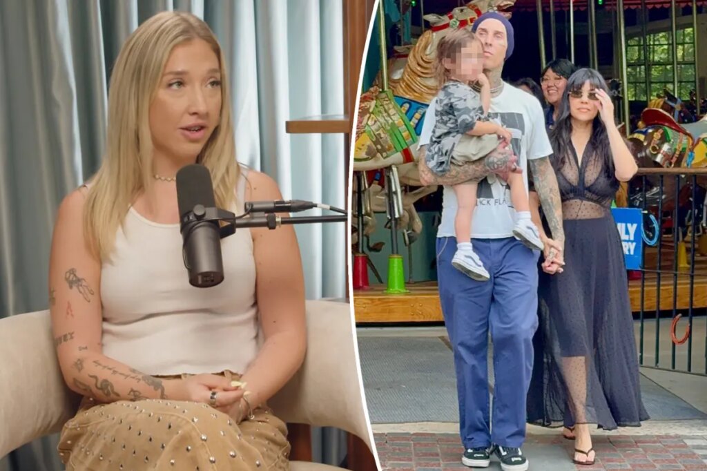 Kourtney Kardashian’s ex-nanny Leah Barrs addresses rumors she had sex with Travis Barker