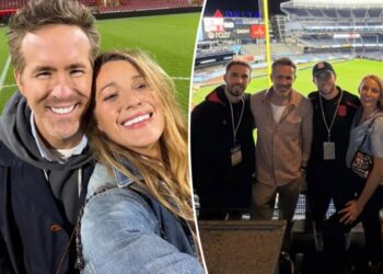 Blake Lively shares rare glimpse of family life with Ryan Reynolds, their 4 kids during NYC soccer match
