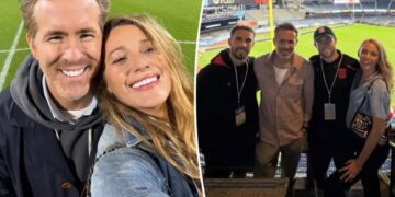 Blake Lively shares rare glimpse of family life with Ryan Reynolds, their 4 kids during NYC soccer match