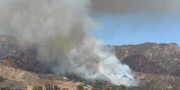Flames roar near Burbank homes as wildfire prompts evacuation orders