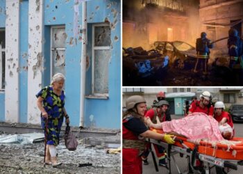 Overnight strikes between Russia and Ukraine kill 7 civilians, injuring dozens more