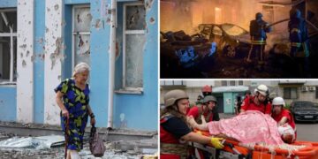 Overnight strikes between Russia and Ukraine kill 7 civilians, injuring dozens more