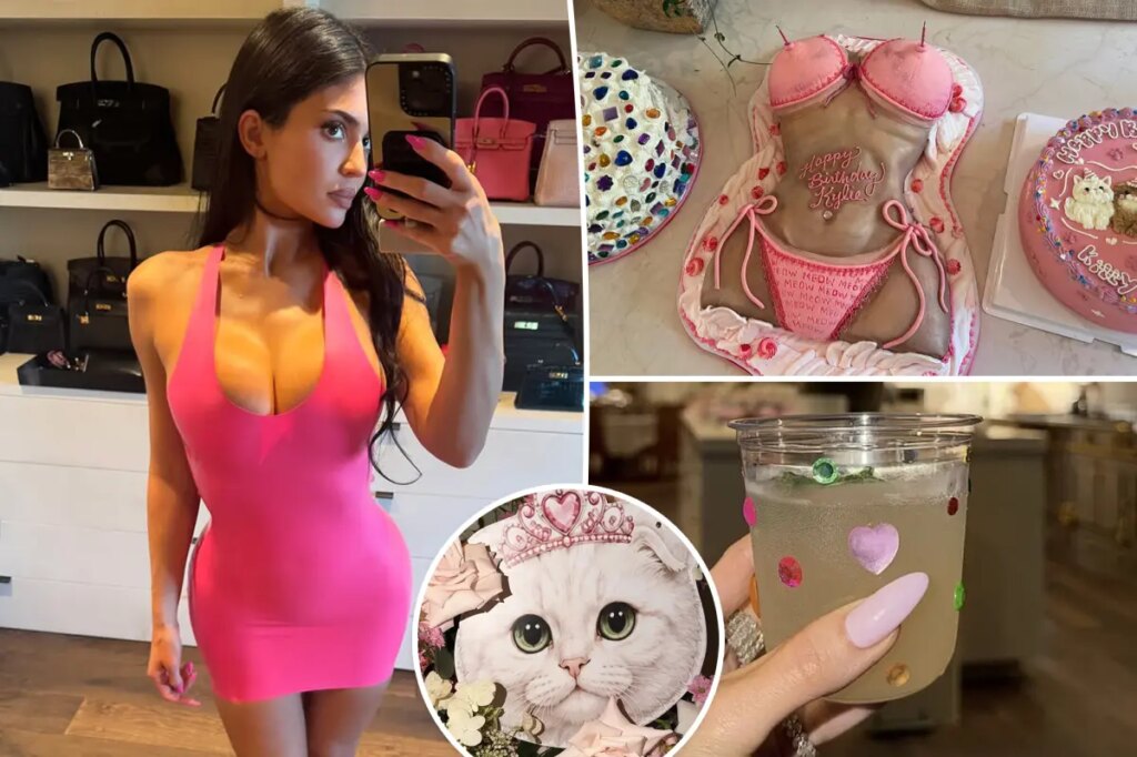 Inside Kylie Jenner’s kitty-themed 29th birthday party with sister Kim Kardashian and BFF Hailey Bieber