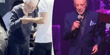 Frankie Valli, 92, seen for the first time since abruptly canceling tour over health concerns