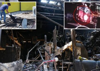 Masked maniac hurls Molotov cocktail into NYC deli as worker left with skin ‘peeling off’: kin
