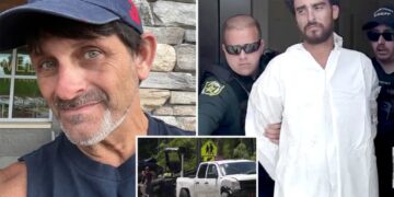 Brave Florida dad killed moments after dropping his daughter off for first day of school as he tried to stop brawling couple