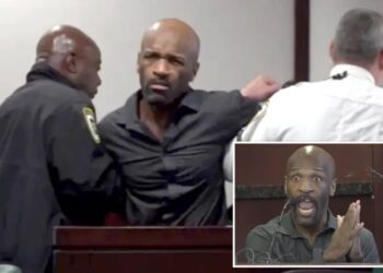Florida felon dragged out of court during outburst after he’s convicted of kidnapping, raping DoorDash driver