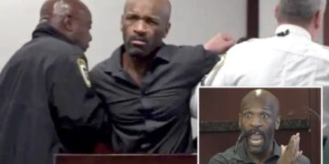 Florida felon dragged out of court during outburst after he’s convicted of kidnapping, raping DoorDash driver
