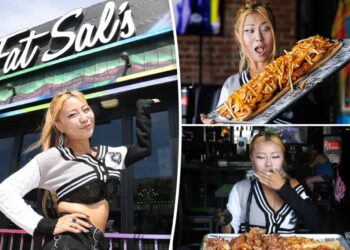 LA’s top competitive eater tries Fat Sal’s $100, gigantic 30-inch sub