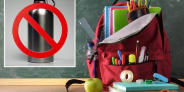 NJ school district bans glass, metal water bottles over fears they’ll be used as weapons