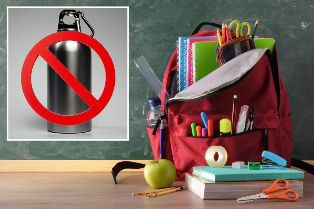 NJ school district bans glass, metal water bottles over fears they’ll be used as weapons