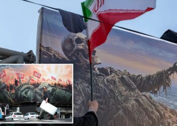 New Iranian billboard depicts dead US soldier on shore of Strait of Hormuz