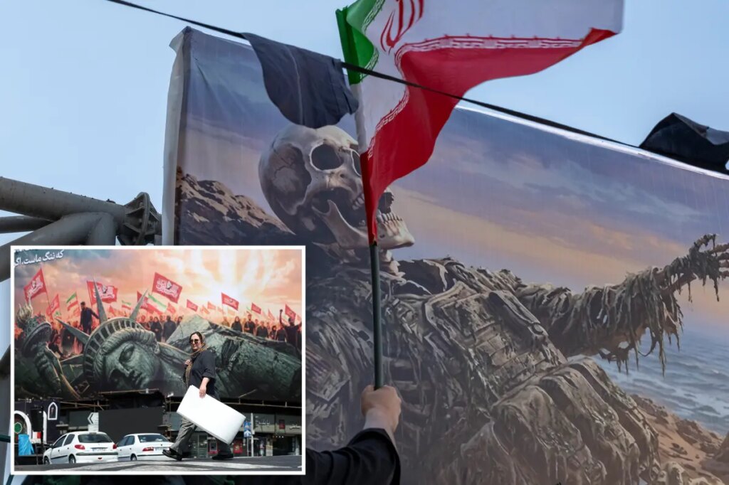 New Iranian billboard depicts dead US soldier on shore of Strait of Hormuz