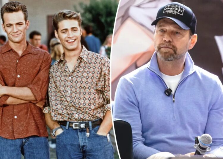 Jason Priestley tears up as he recalls heartbreaking ‘Beverly Hills, 90210’ moment with late co-star Luke Perry