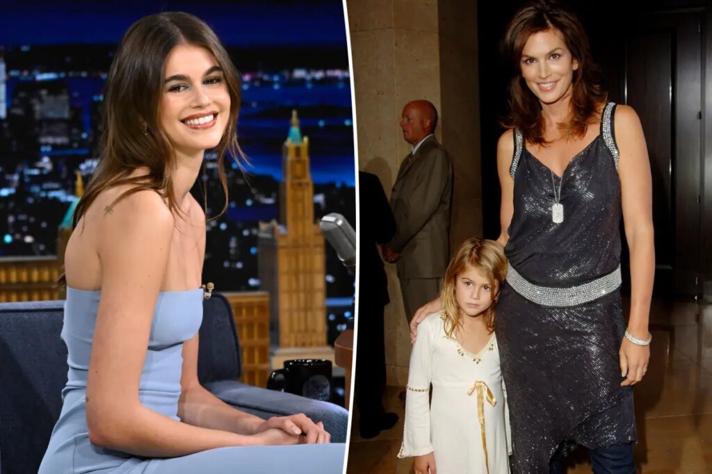Kaia Gerber claims she had an ‘exorcism’ after mom Cindy Crawford told her she was ‘possessed as a child’