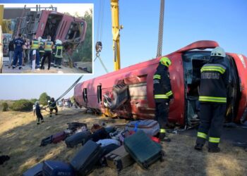 12 killed and at least 10 injured in Polish bus crash in Hungary