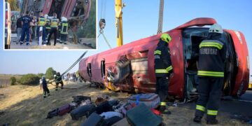 12 killed and at least 10 injured in Polish bus crash in Hungary
