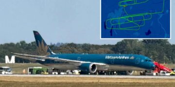 Vietnam Airlines flight forced to dump fuel, return to airport after tail strikes runway