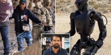 Humanoid robots could patrol southern border, CEO pitches, as futuristic technology moves closer to reality