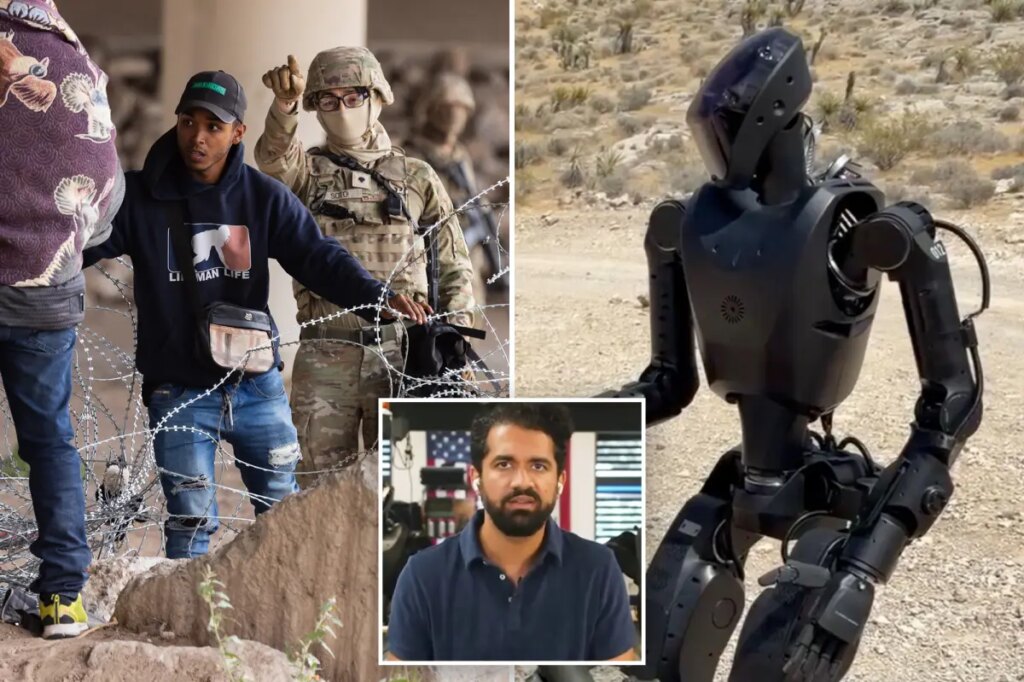 Humanoid robots could patrol southern border, CEO pitches, as futuristic technology moves closer to reality
