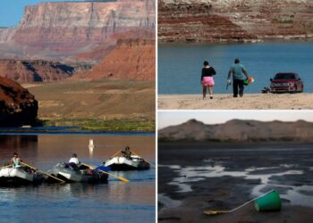 California’s water and power supply threatened as Lake Powell hits record low