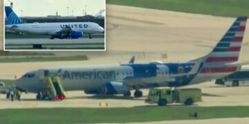 Two Chicago-bound planes suffer tire blowouts three hours apart after landing at O’Hare airport