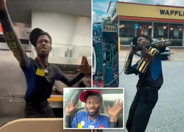 Atlanta Waffle House employee fired after going wildly viral with rap video filmed at work