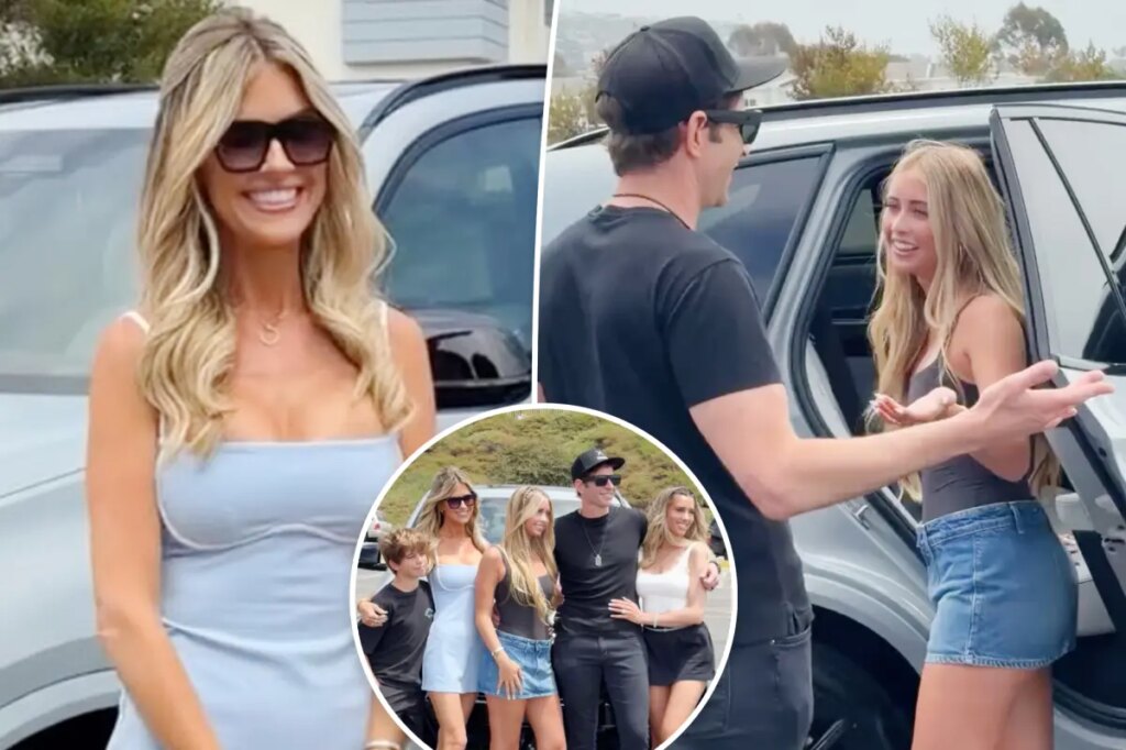 Christina Haack and Tarek El Moussa surprise daughter with $150K BMW for 16th birthday