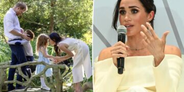 Meghan Markle once moaned she had a ‘problem’ with her and Prince Harry’s kids going to school in UK