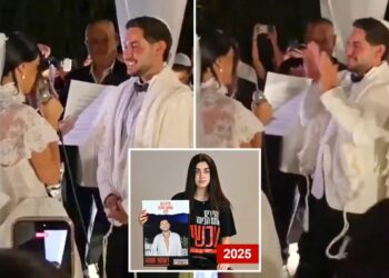 Former Hamas hostage tortured by terror group ties the knot in Israel