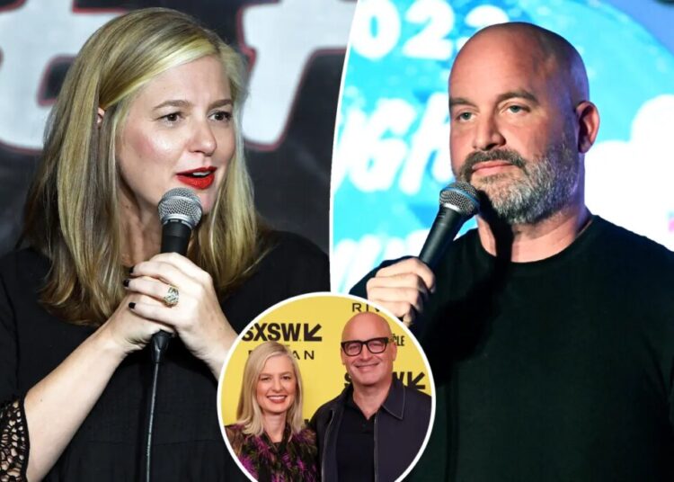 Christina Pazsitzky roasted estranged husband Tom Segura during comedy show immediately following split revelation