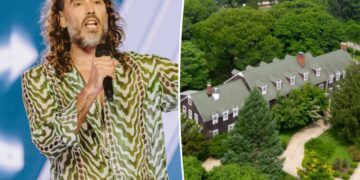 Russell Brand, facing multiple rape charges, to headline voting rights event in posh New York enclave