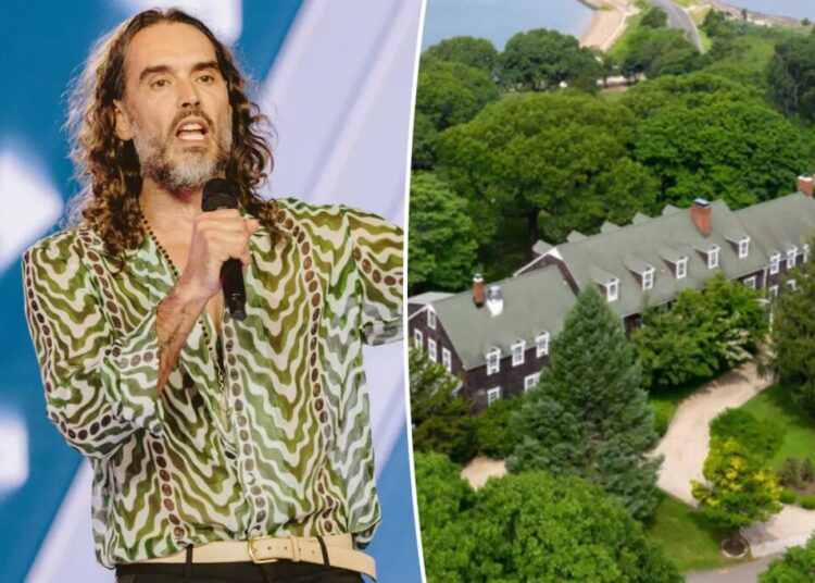 Russell Brand, facing multiple rape charges, to headline voting rights event in posh New York enclave