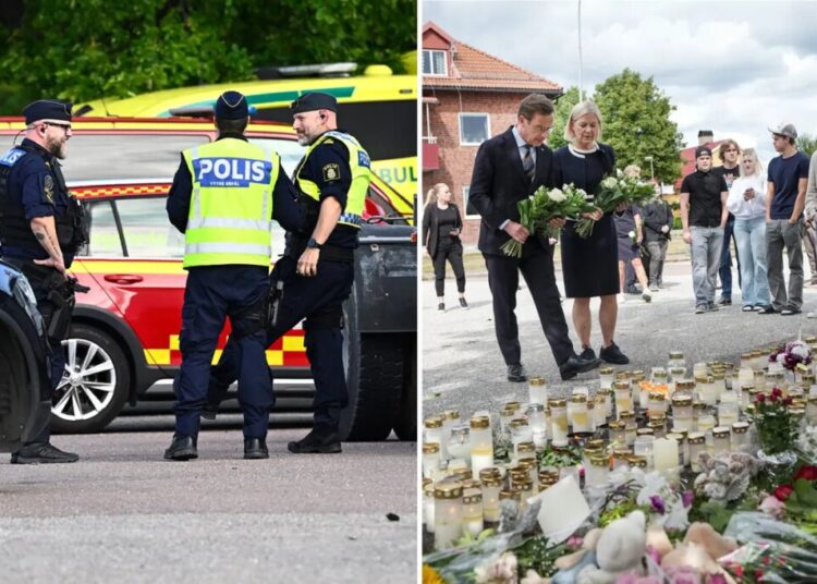 One killed after 18-year-old with sword attacks school in Sweden
