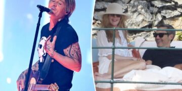Keith Urban fights back tears singing breakup ballad as ex Nicole Kidman moves on with rumored new romance