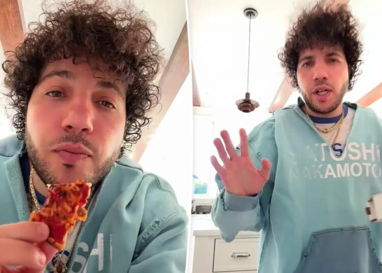 Benny Blanco reveals shocking amount of weight he lost after eating only pizza for 5 days