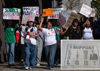 San Diego high school attacked students over pro-Trump LGBT poster: suit
