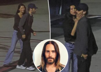 Jared Leto cozies up to model Thet Thinn in first sighting since sexual misconduct allegations