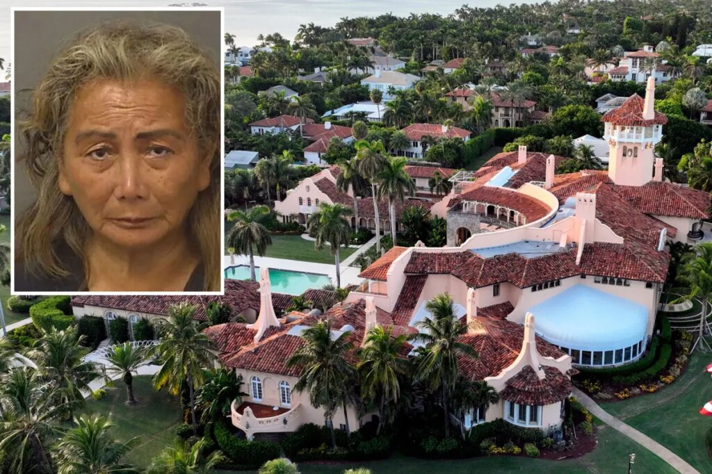 Homeless Florida woman arrested for trespassing at Mar-a-Lago — again