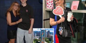 Mystery death of flight attendant who fell 24-floors from hotel being probed by homicide squad — as family fears ‘foul play’