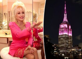 Empire State Building lights up in ‘pink sparkle’ to honor Dolly Parton