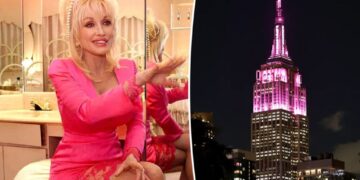 Empire State Building lights up in ‘pink sparkle’ to honor Dolly Parton