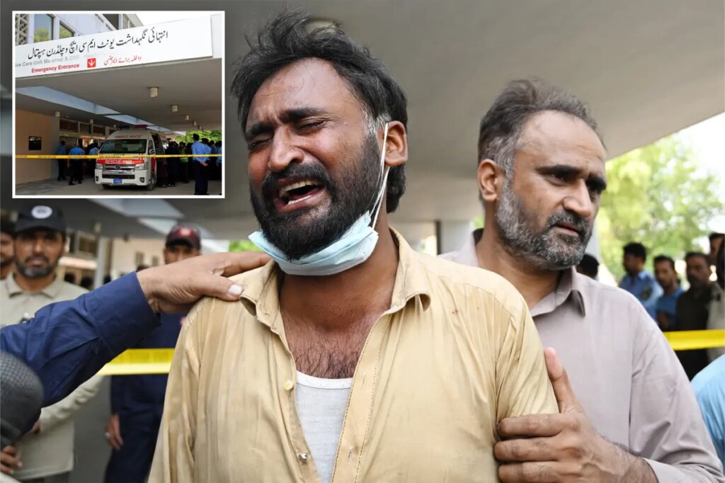 Fire at Pakistani hospital nursery kills 14 newborns