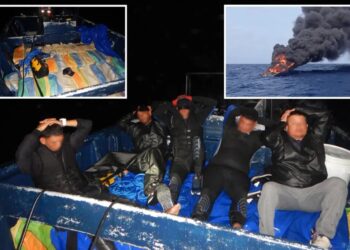 Coast Guard seizes over $54 million worth of cocaine from alleged smuggling boat near Puerto Rico