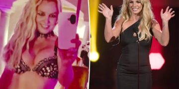 Britney Spears models lingerie while reflecting on feeling ‘like a robot’ during restrictive conservatorship