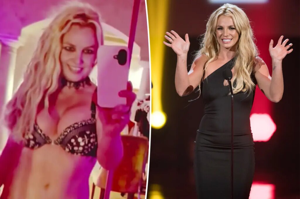 Britney Spears models lingerie while reflecting on feeling ‘like a robot’ during restrictive conservatorship